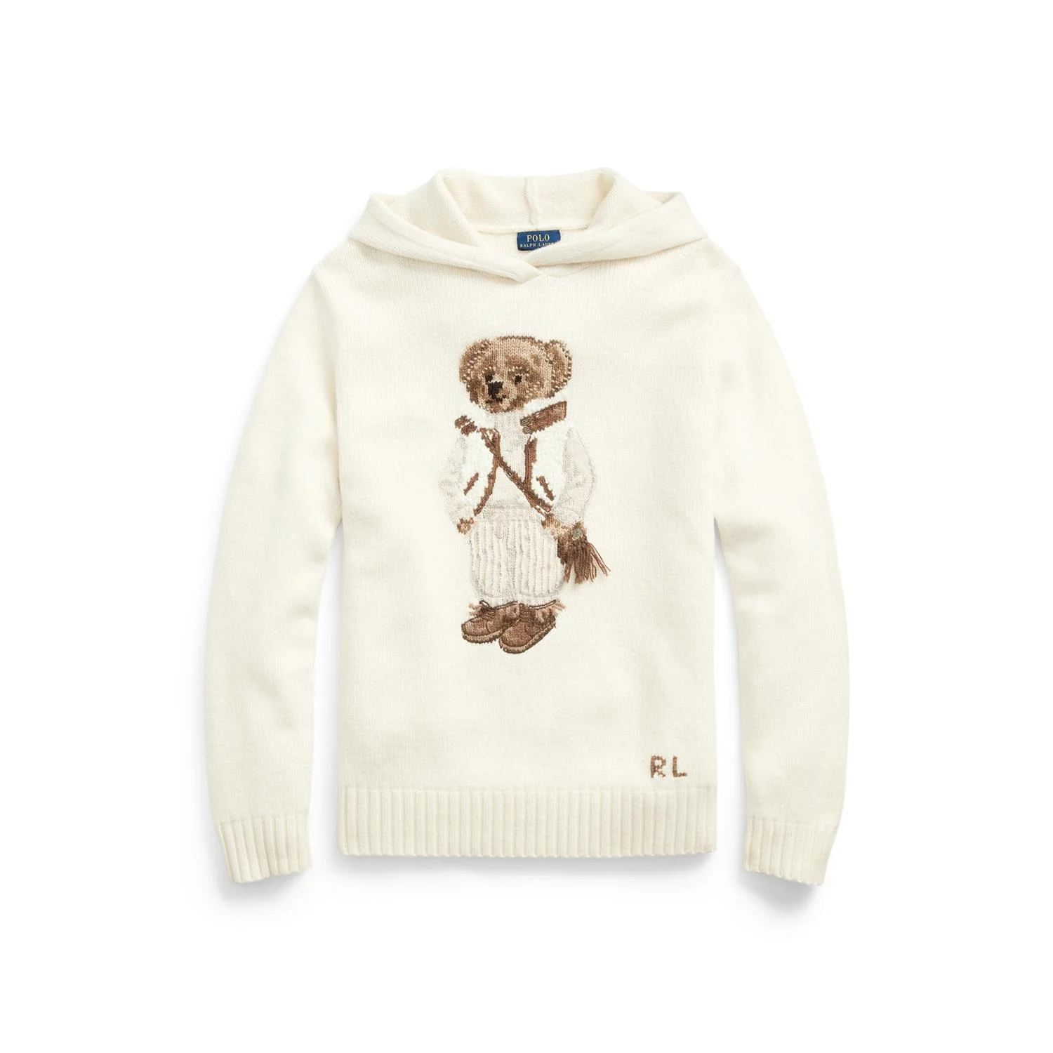 Cream Bear pullover