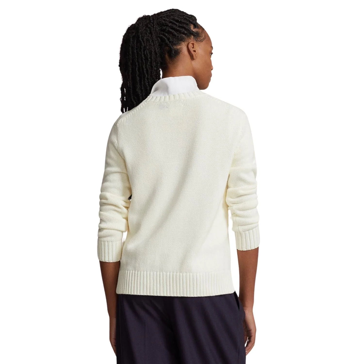 Cream Bear pullover - Image 4