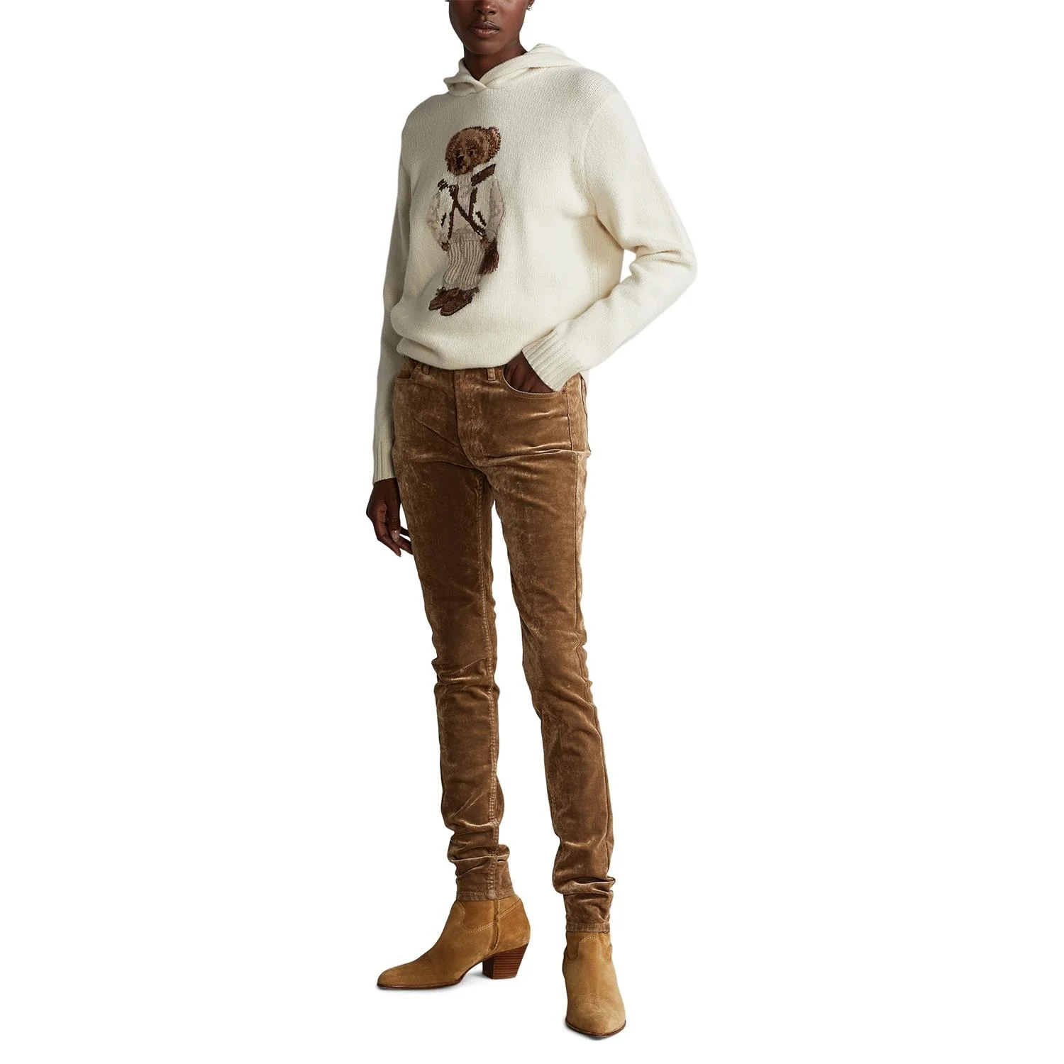 Cream Bear pullover - Image 3