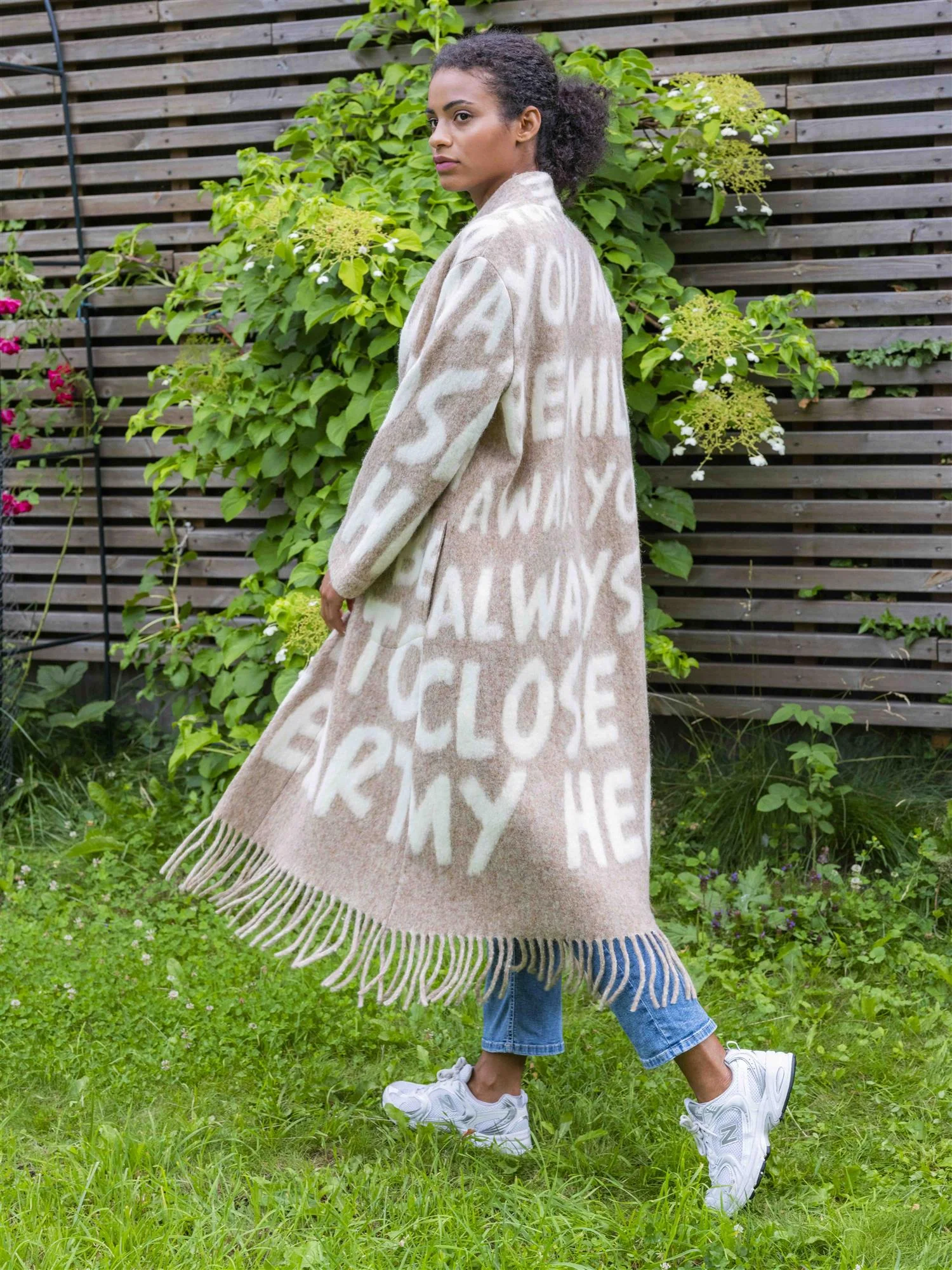 Fudge/Cream Sofia Coat - Image 2