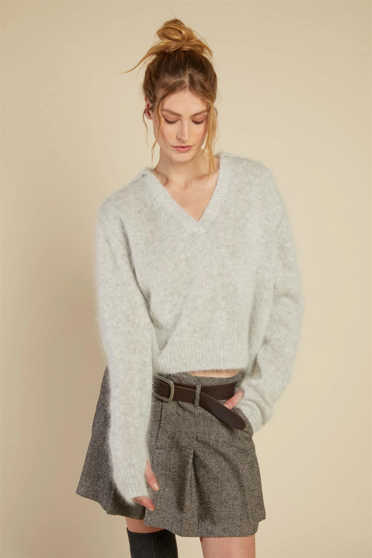 Grey Melange Carro - Image 5
