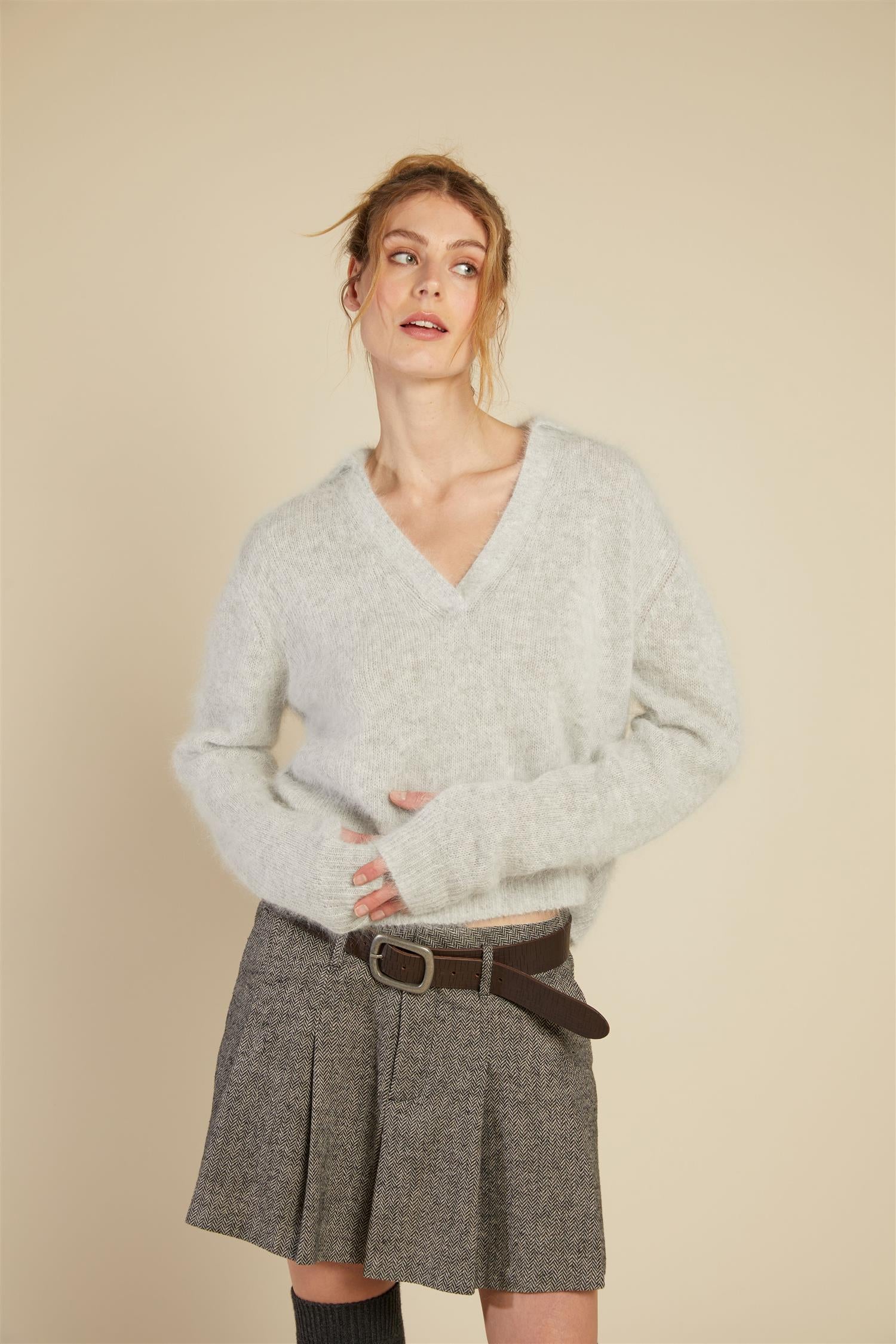Grey Melange Carro - Image 6