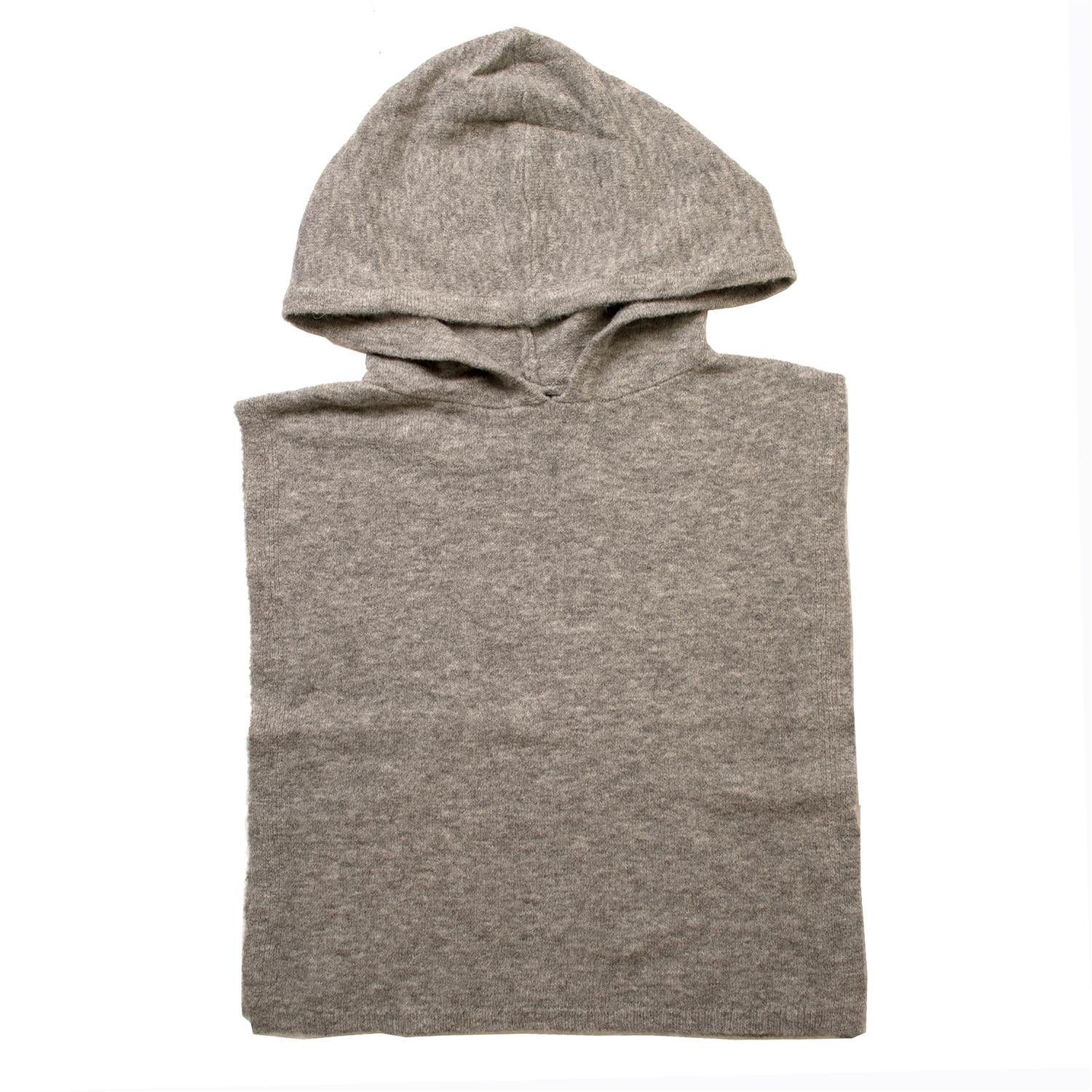 Greymelange Snood whit hood