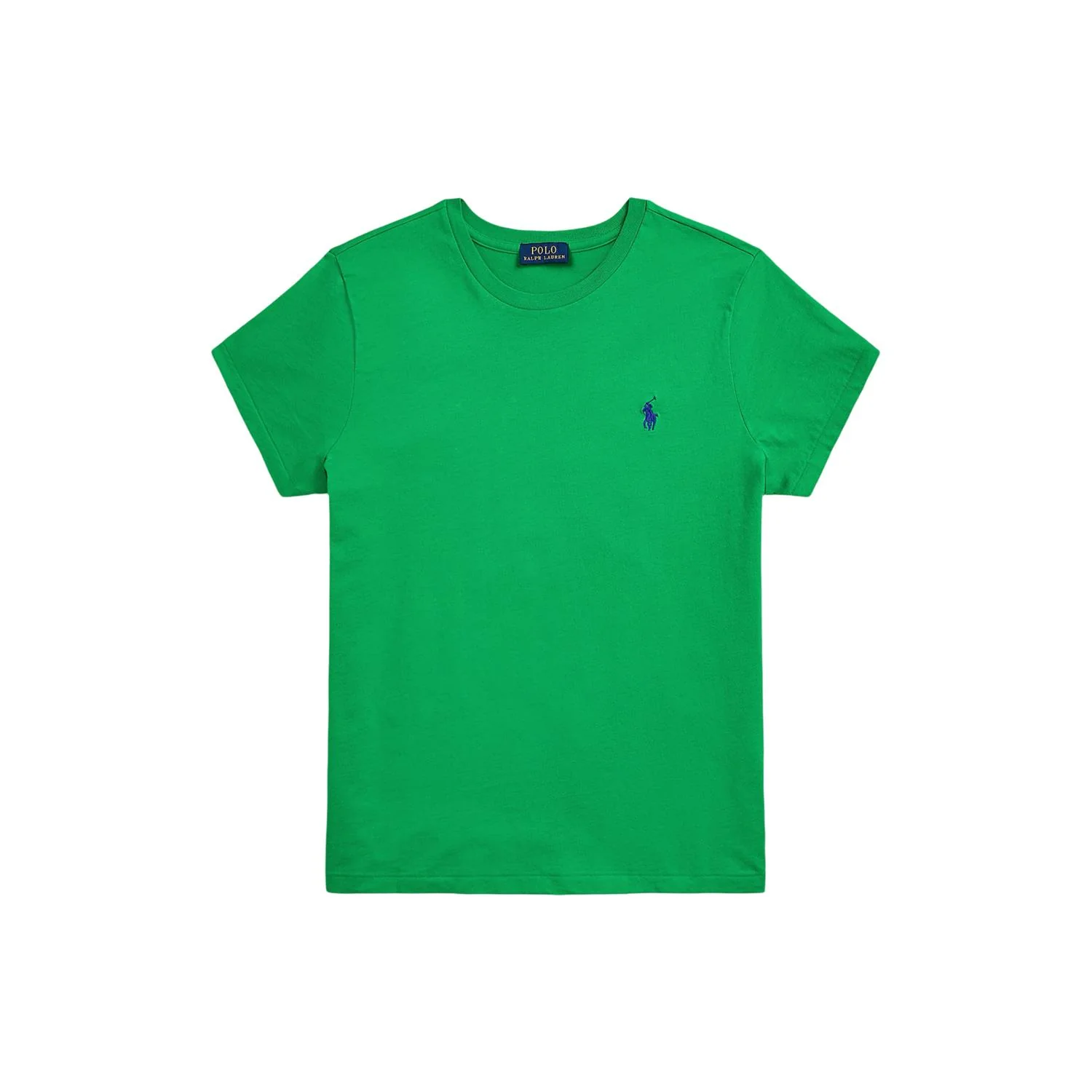 Grønn Cotton Jersey Crewneck tee