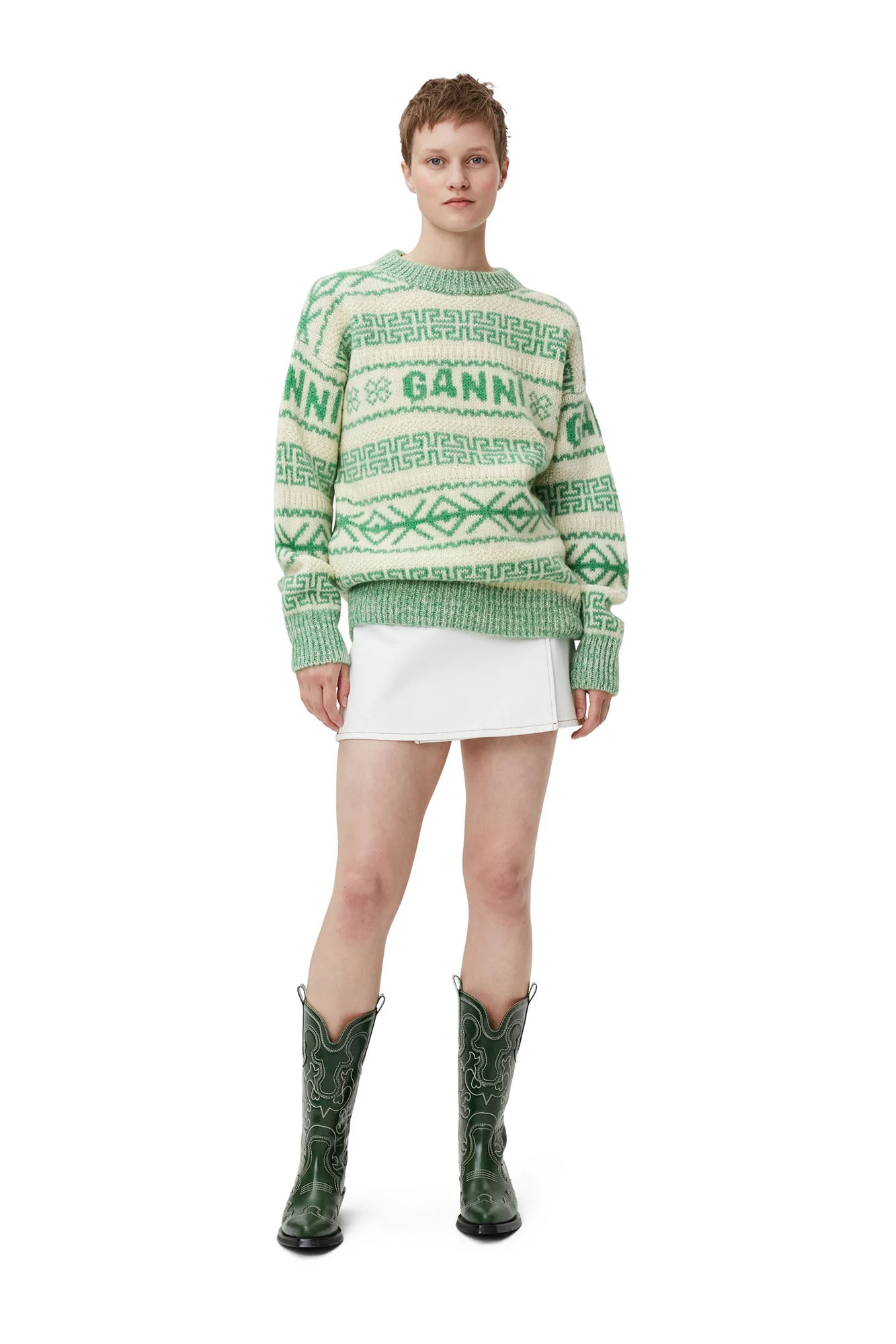 Grønn Pullover - Image 3