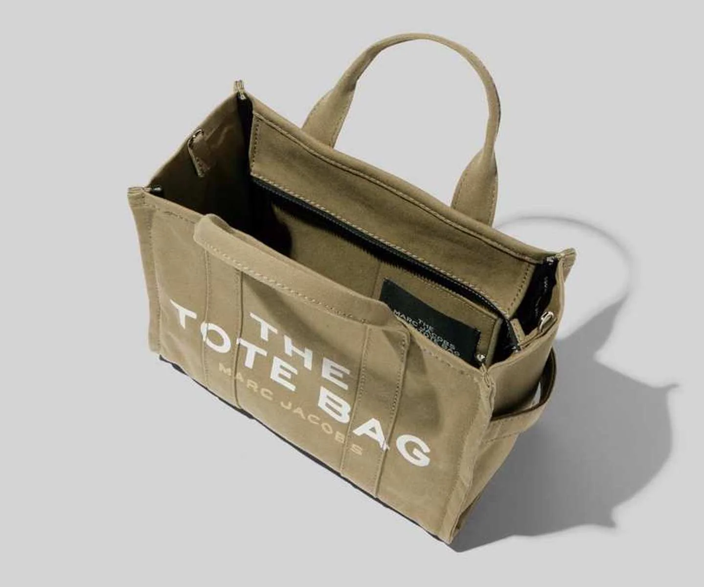 Grønn The medium Tote - Image 3