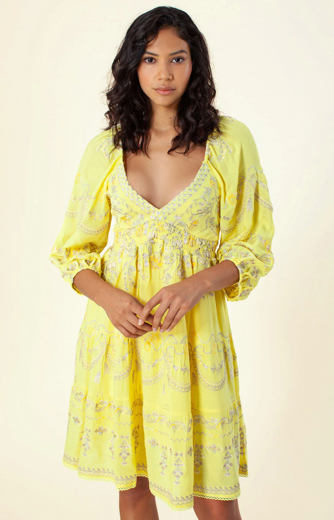 Gul Dionne Dress Embrodery