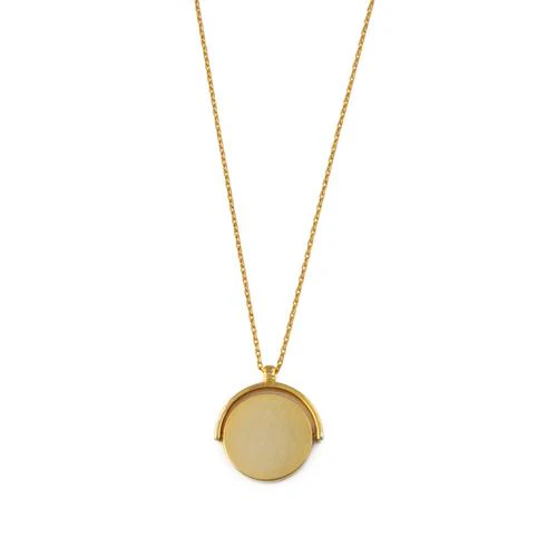 Gull LINEAR COIN SPINNER NECKLACE