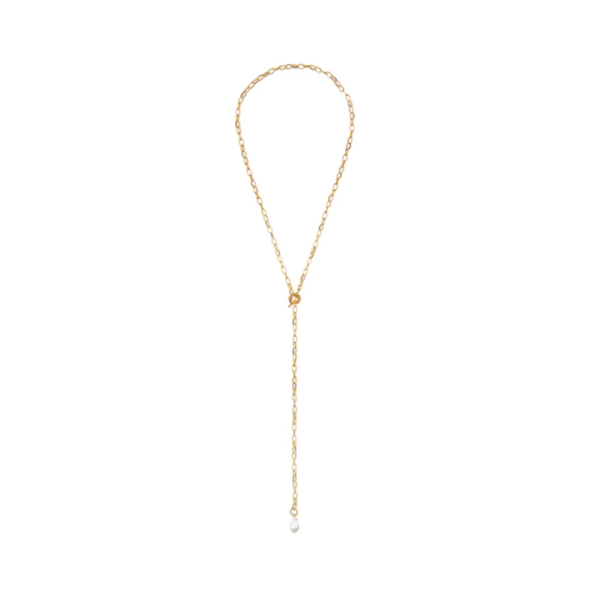 Gull Pearl Drop Chain