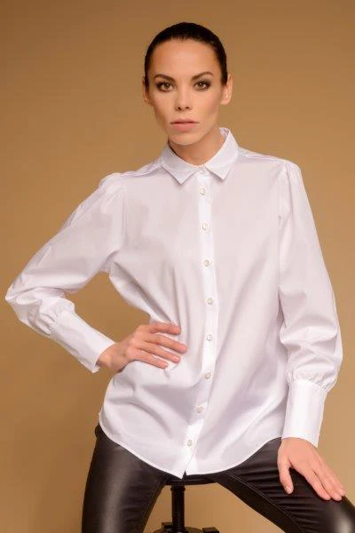 Hvit Bluse