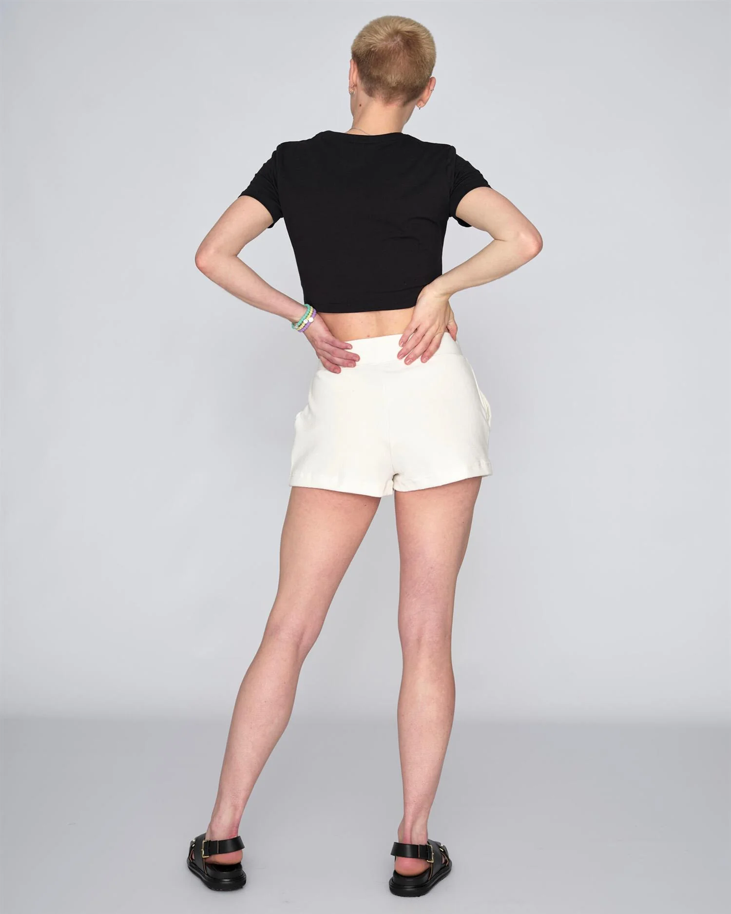 Hvit Cotton Rich Eve short - Image 6