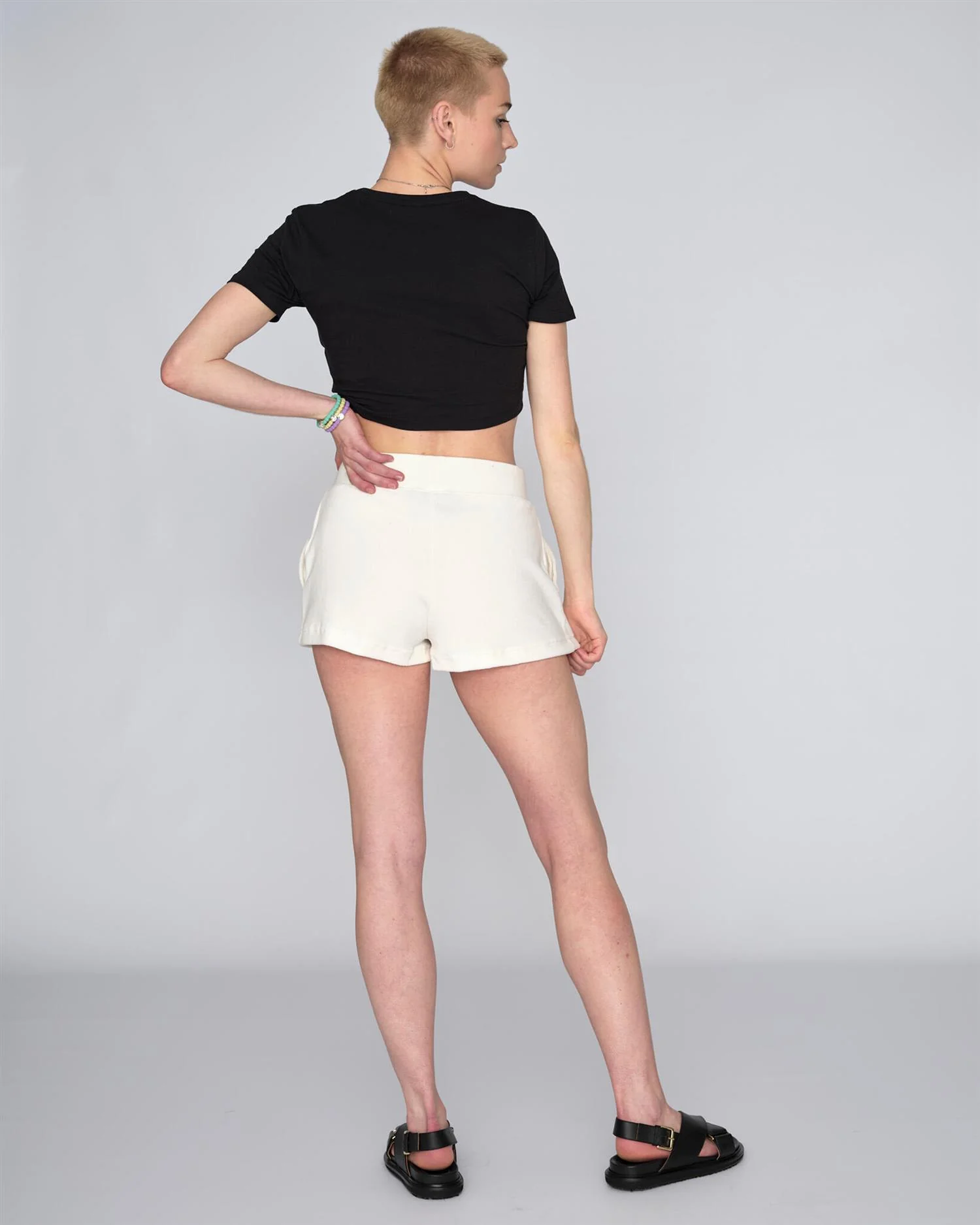 Hvit Cotton Rich Eve short - Image 7