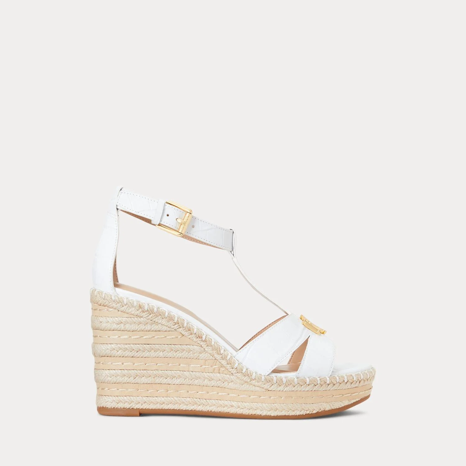 Hvit Hale II Espandrilles Wedge sandaler - Image 4