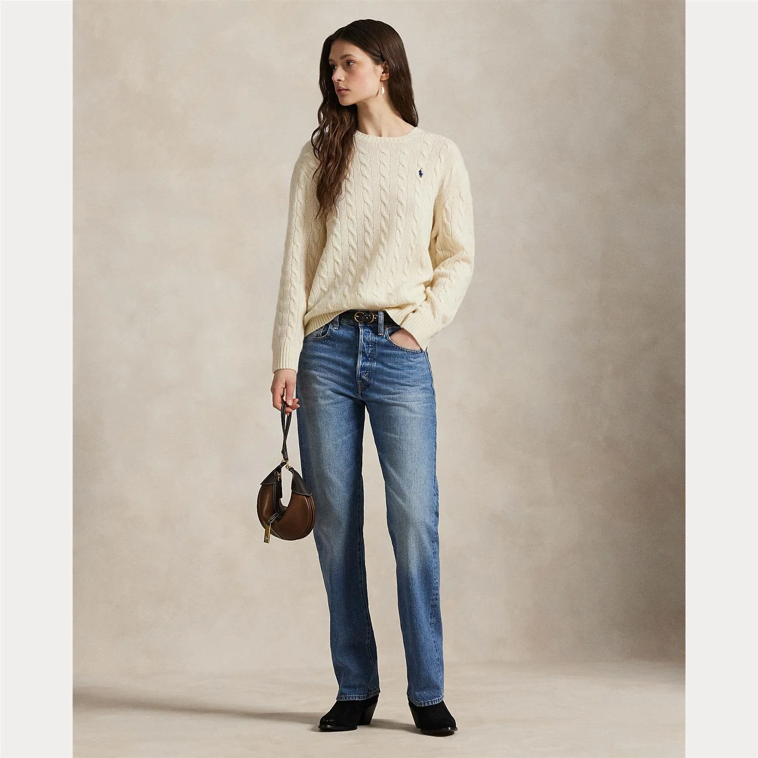 Hvit Julianna Long Pullover - Image 3