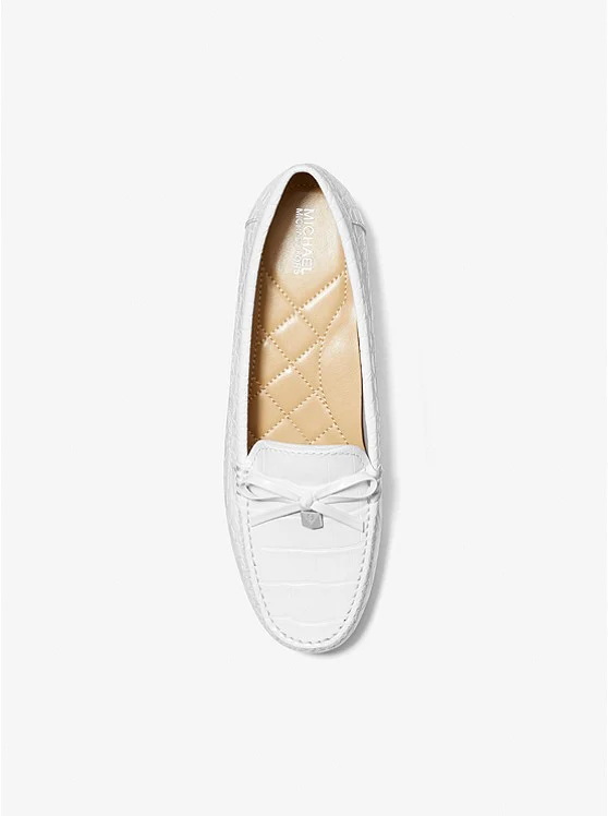 Hvit juliette Leather Loafer - Image 3
