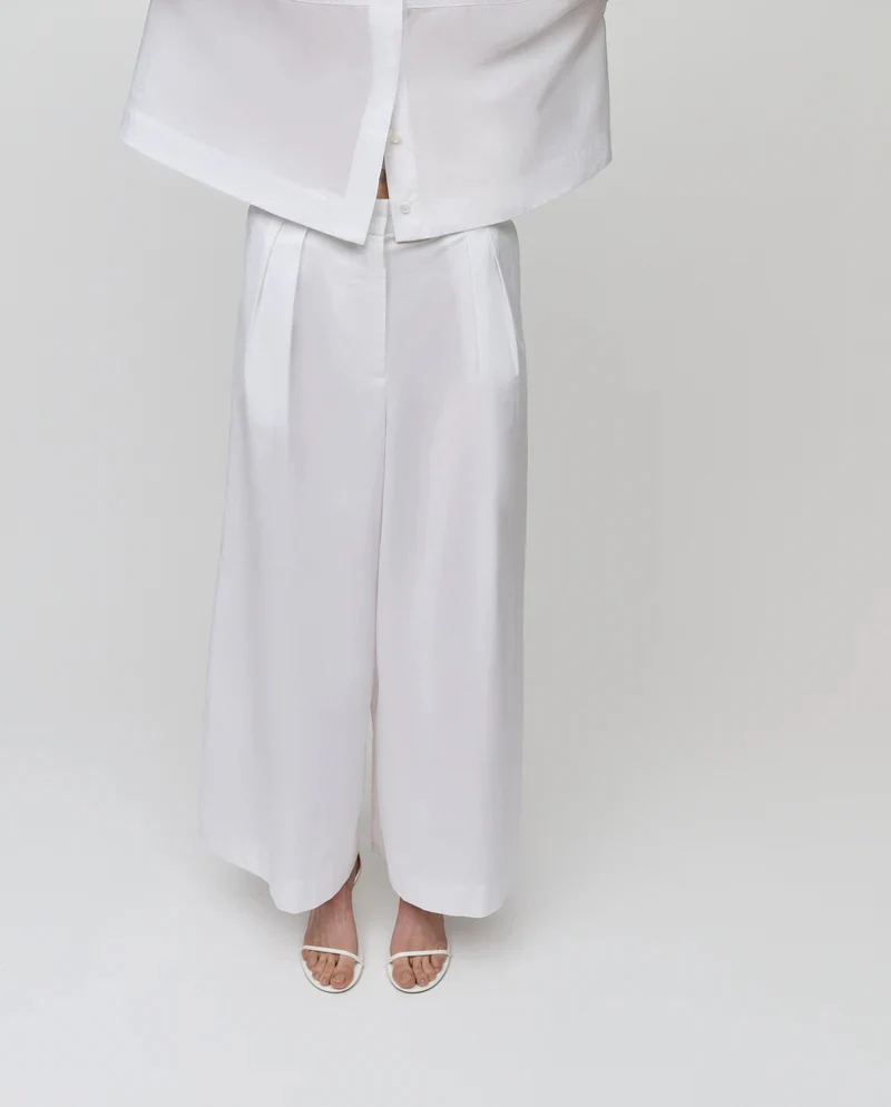 Hvit Pierina Trousers - Image 3