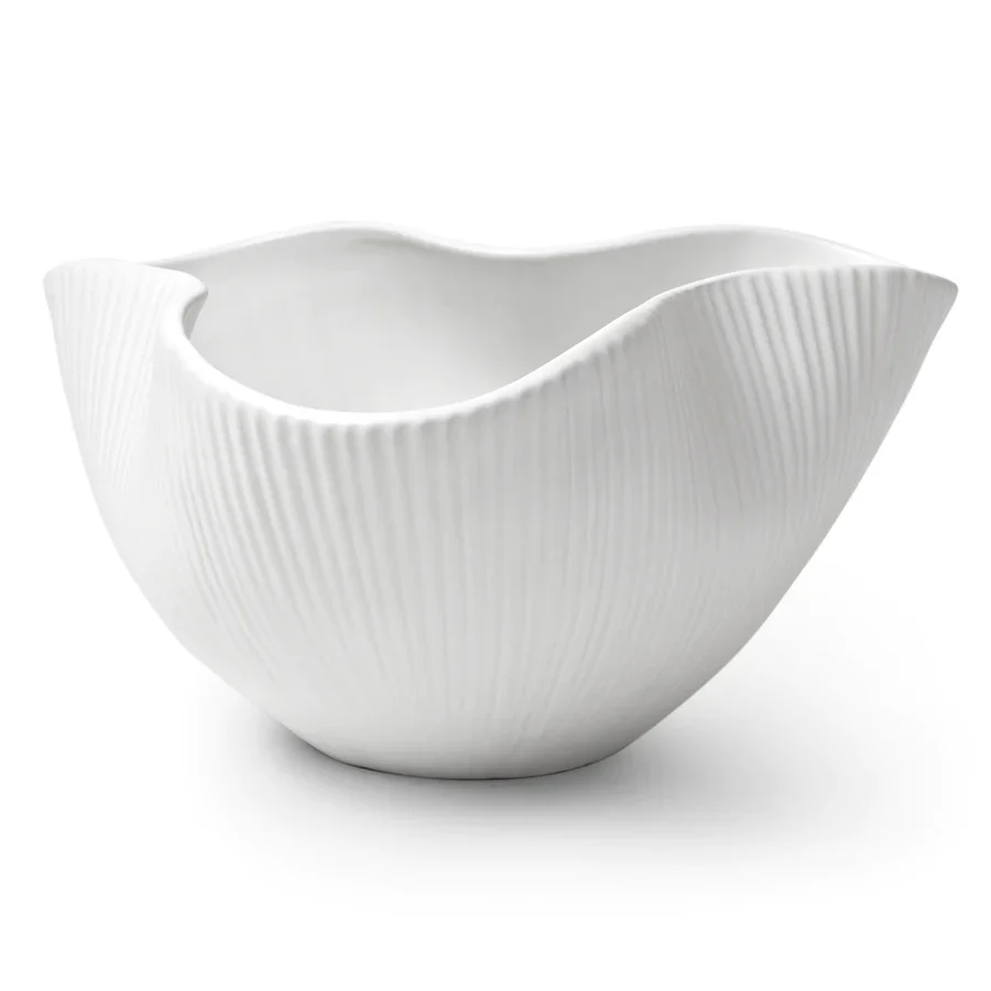 Hvit Pinch Bowl Large