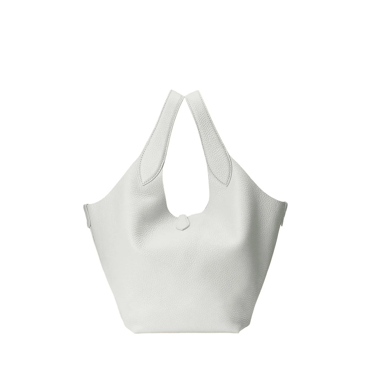 Hvit Polo Play Leather Tote - Image 3