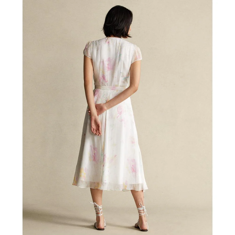 Hvit/rosa Isbela dress - Image 5