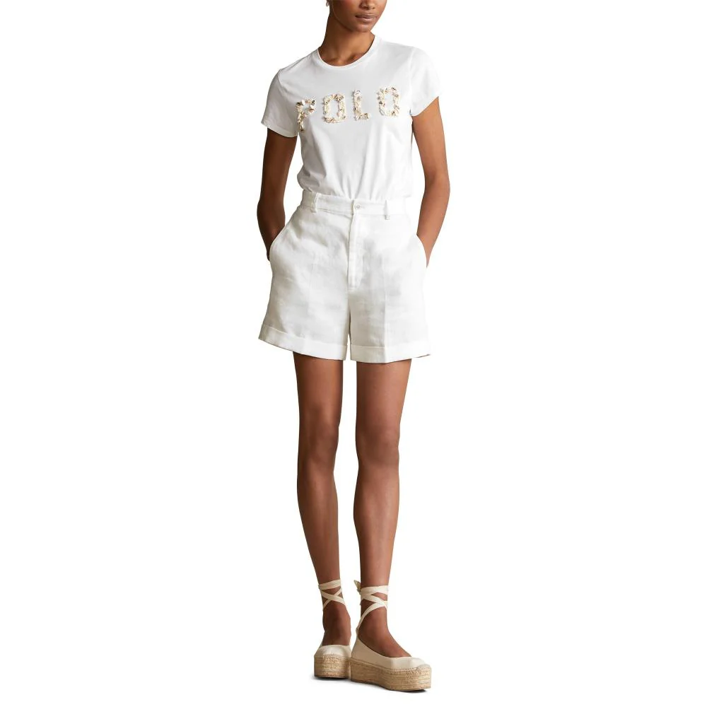 Hvit Shell t-shirt - Image 3