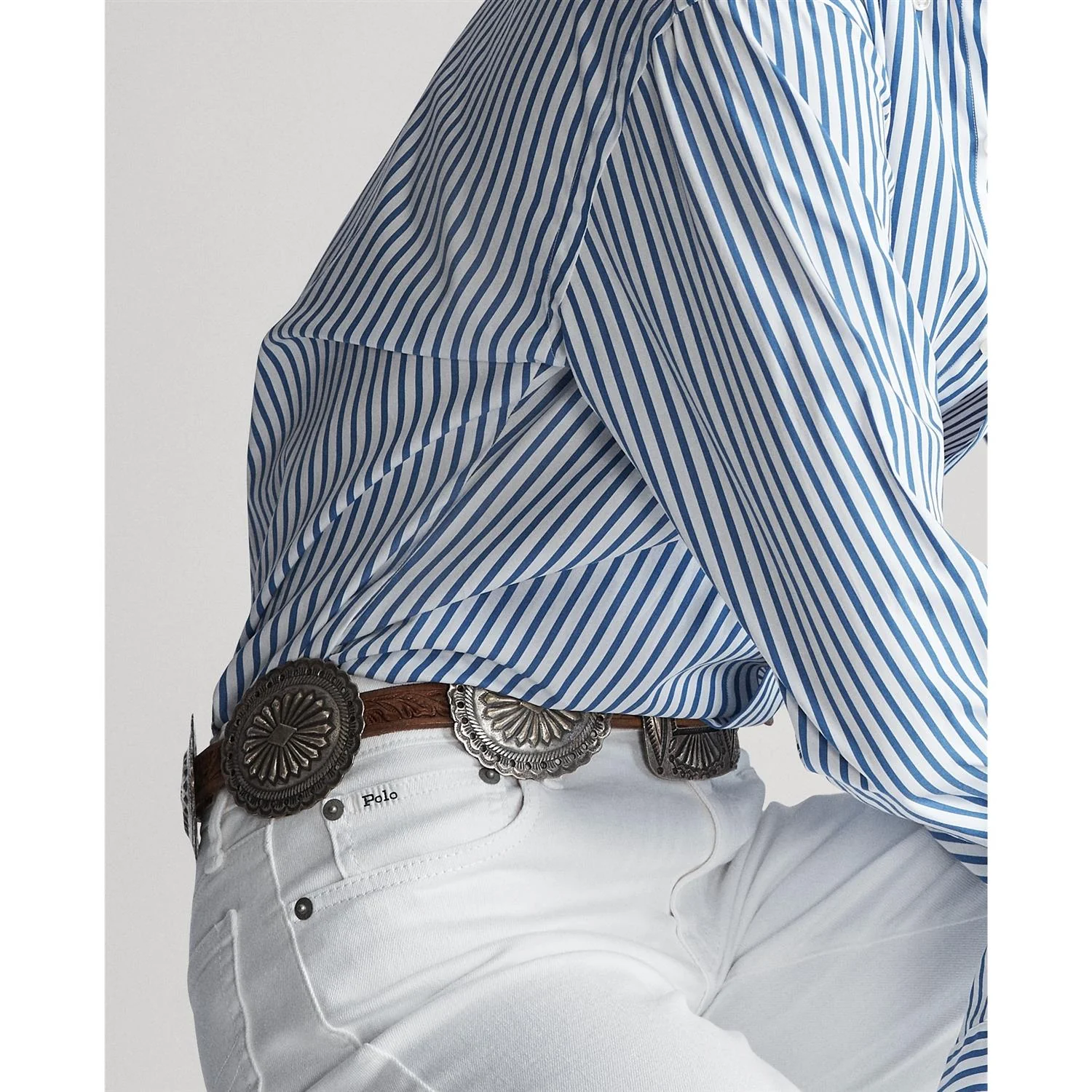 Hvit Tomp MR Skinny Denim Jeans - Image 6