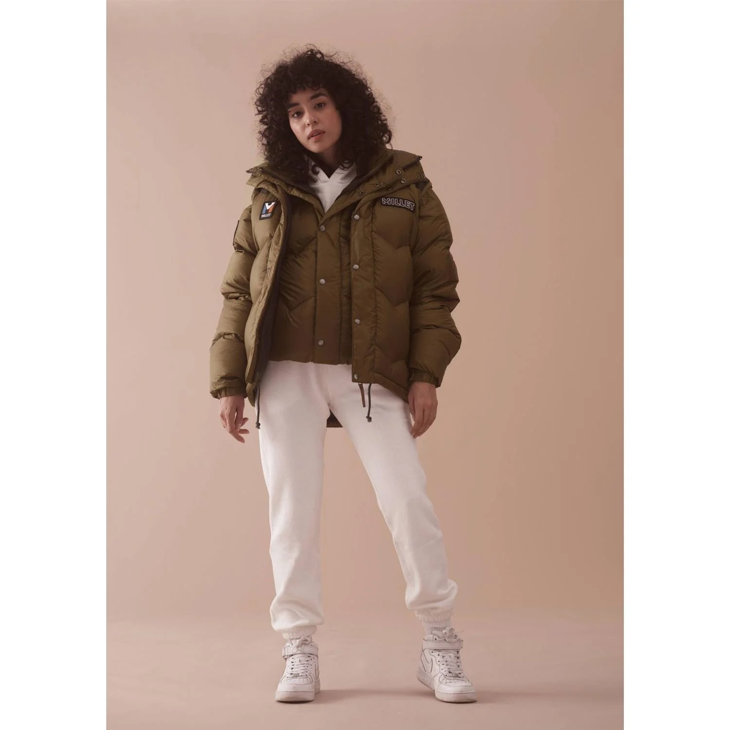 Khaki Heritage Down jacket - Image 3