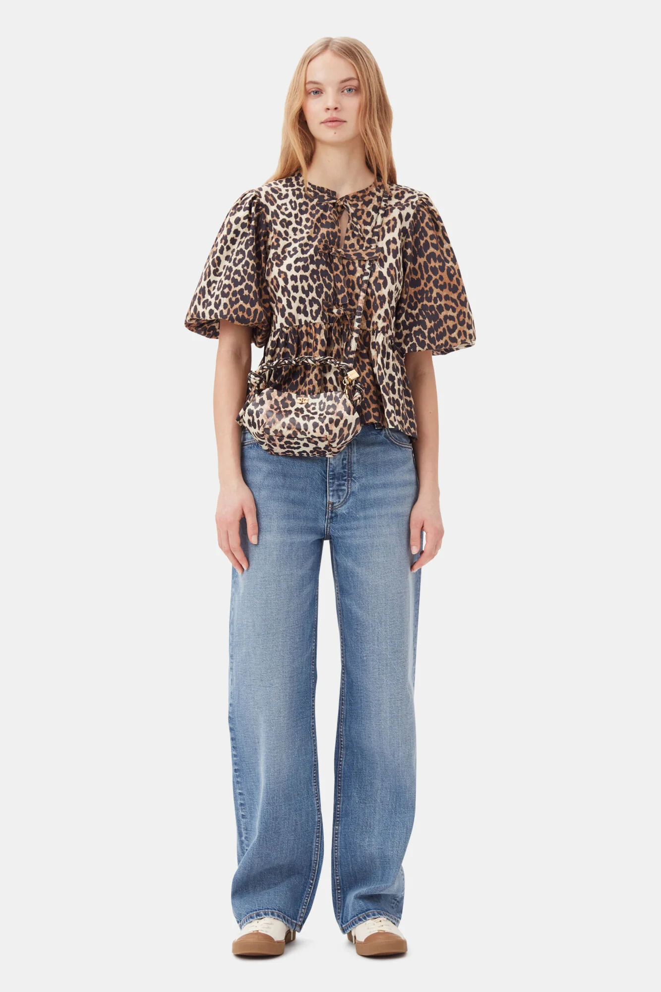 Leopard Vou Bag Mini Print - Image 4