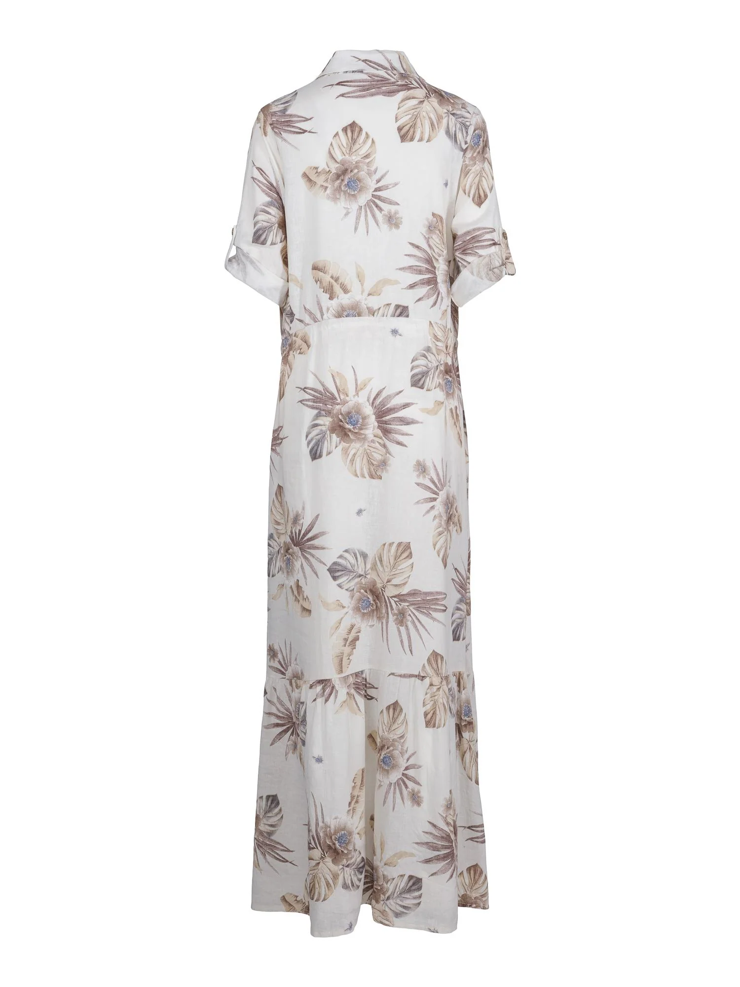 Long Button Dress - Image 2