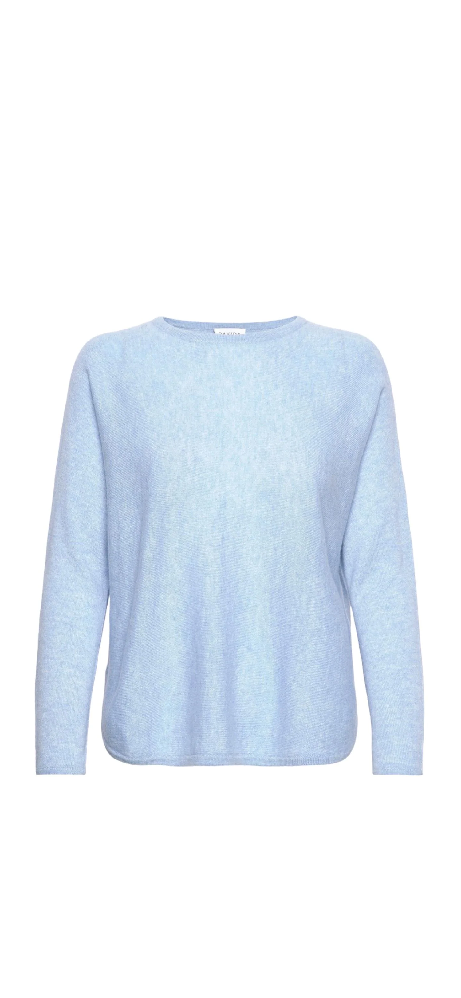 LyseblÄ Curved Sweater