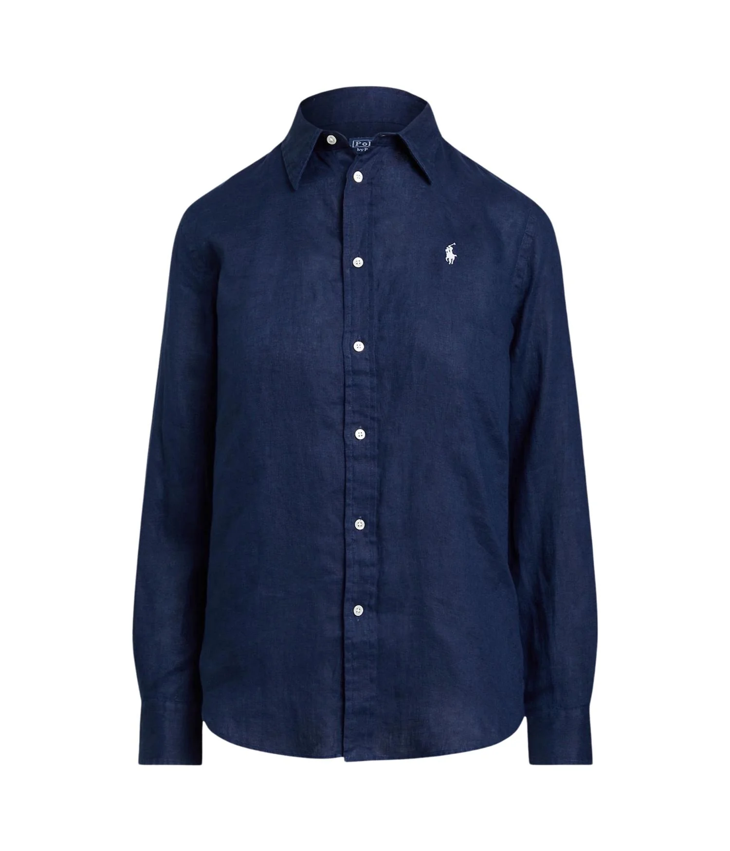 Marineblå Relaxed Fit linen shirt