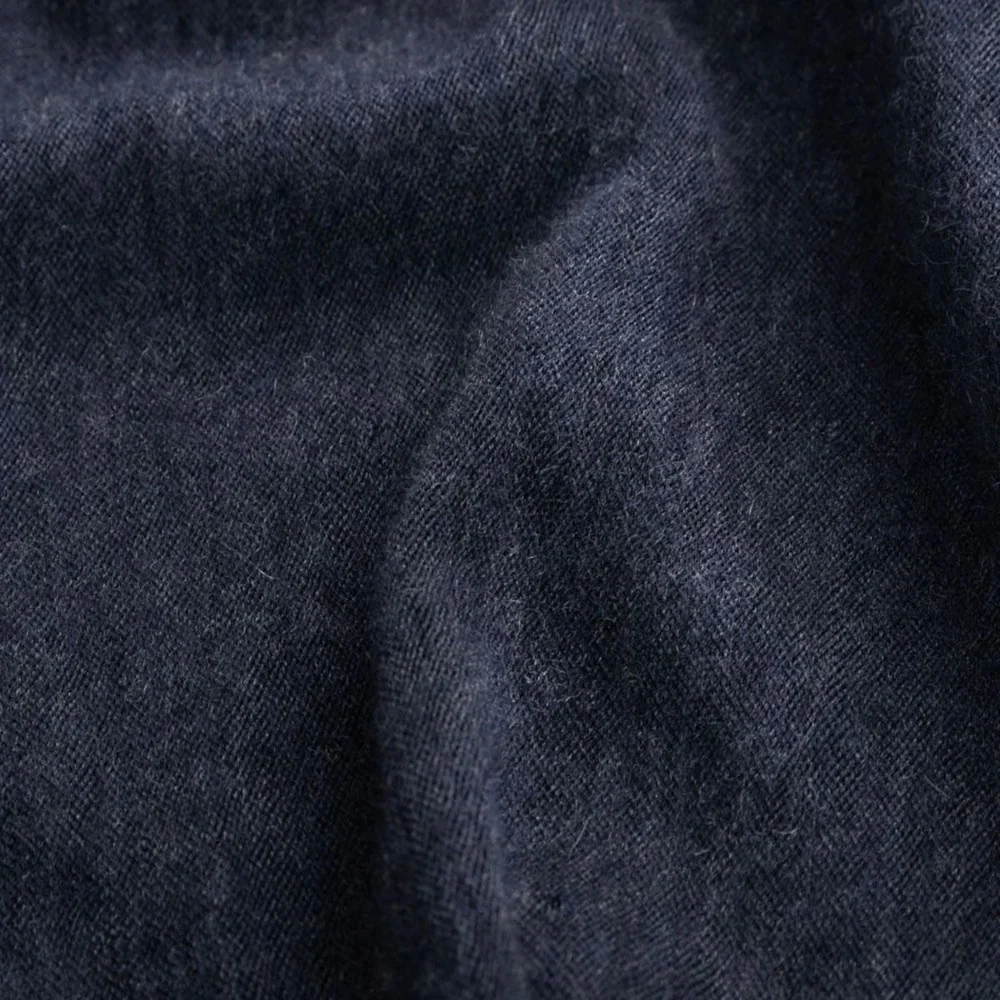 Marineblått Milano Luxury Scarf - Image 3
