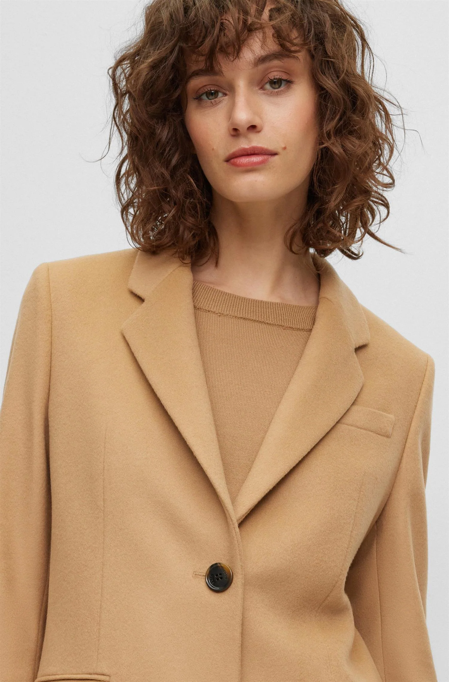 Medium Beige Catara Coat - Image 3