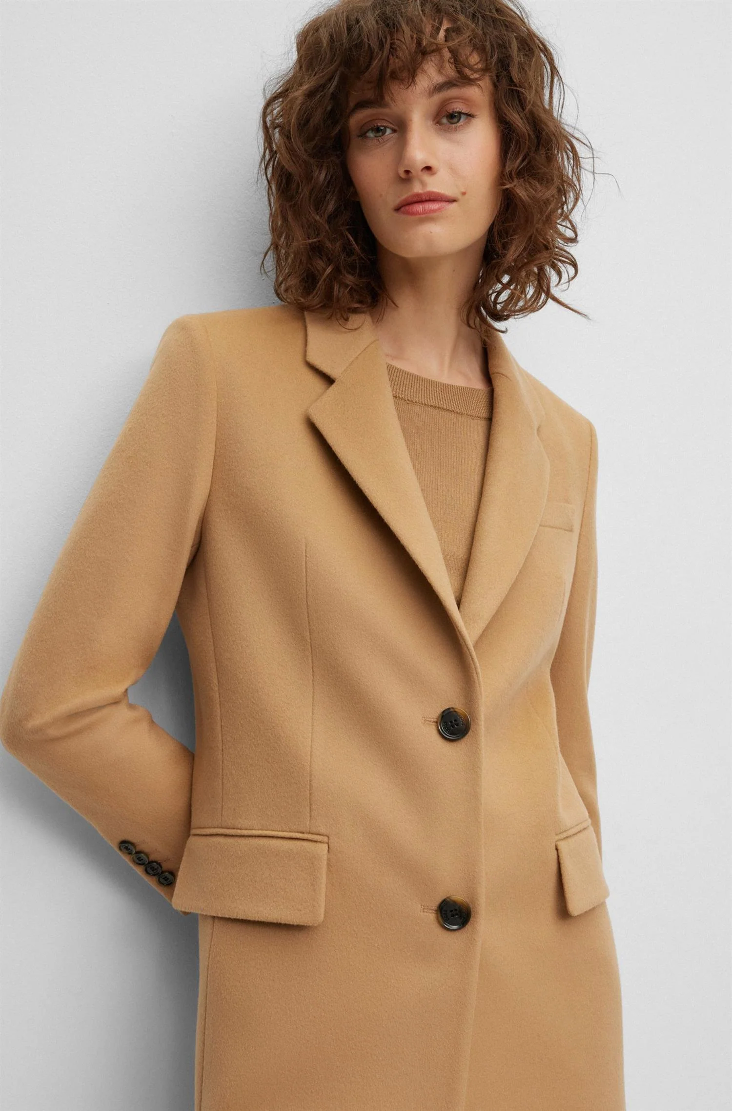 Medium Beige Catara Coat - Image 5