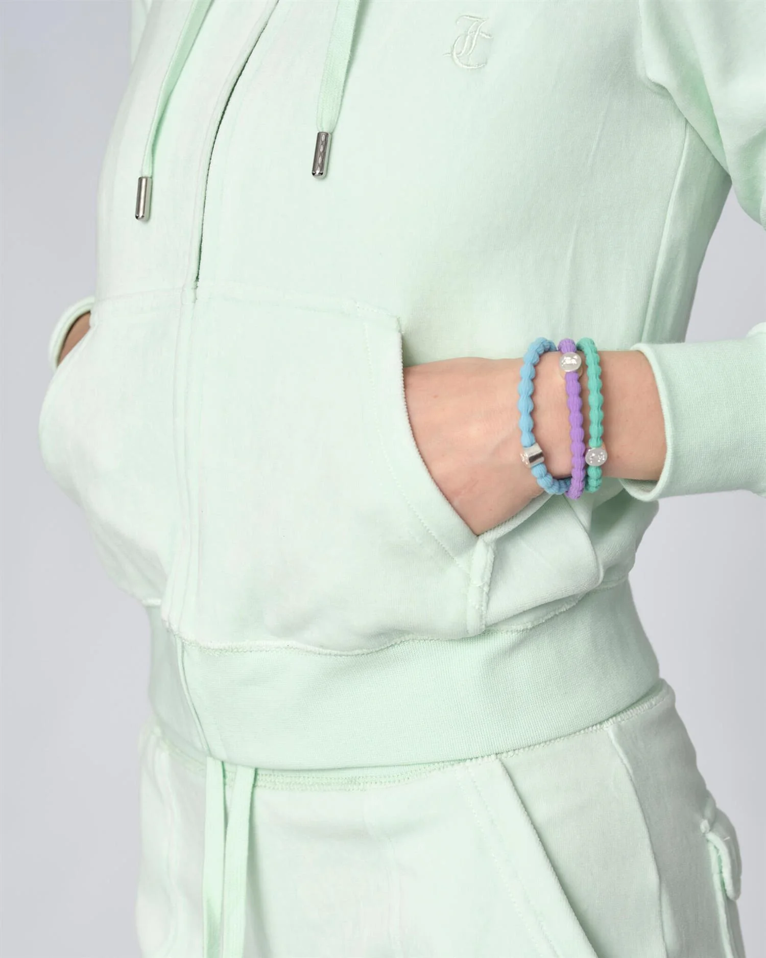Mint Juicy cotton Rich Robertson Hoody - Image 3