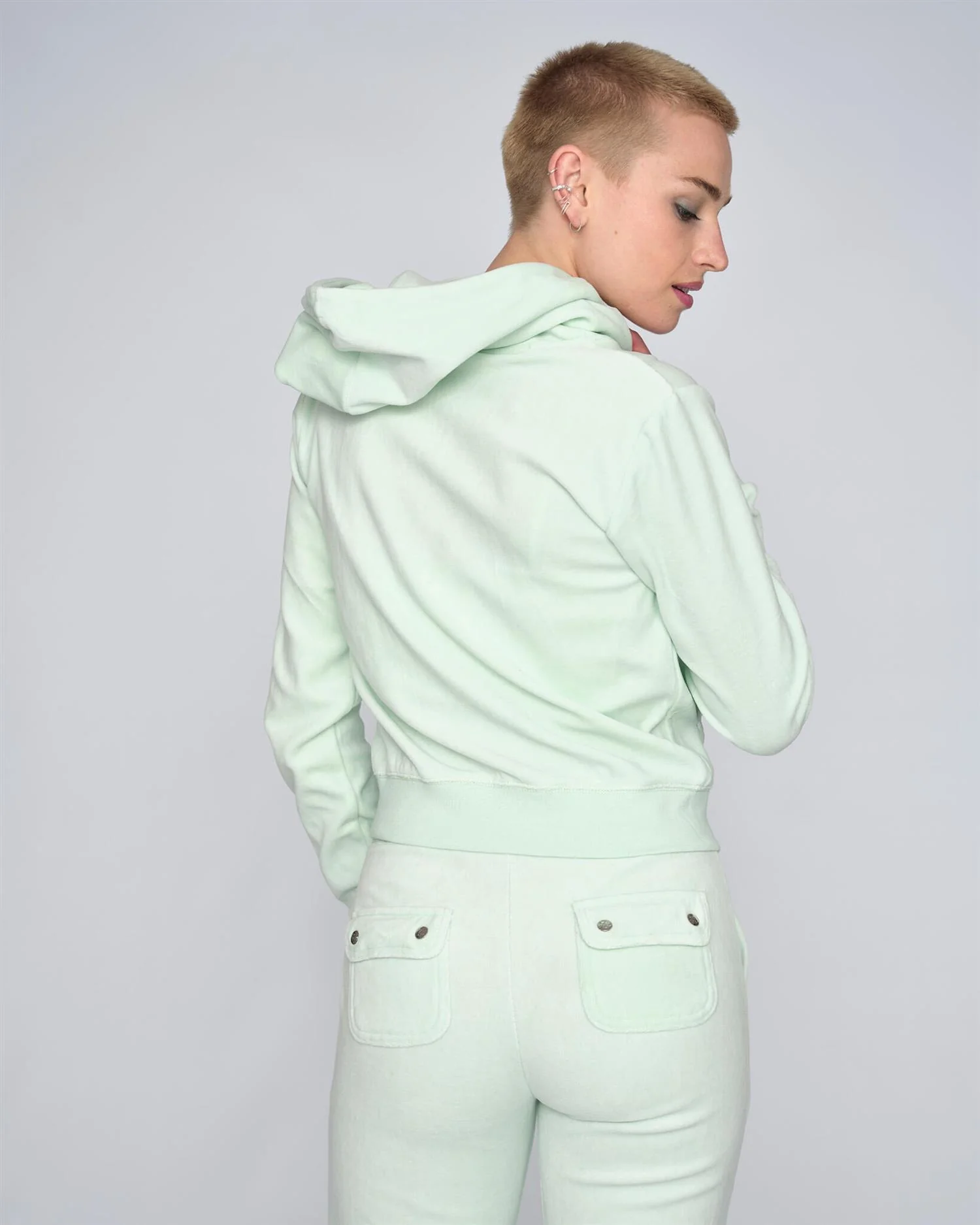 Mint Juicy cotton Rich Robertson Hoody - Image 6