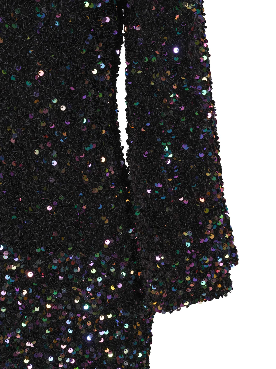 Multi Seq Wide Sleeve Dress - Image 3