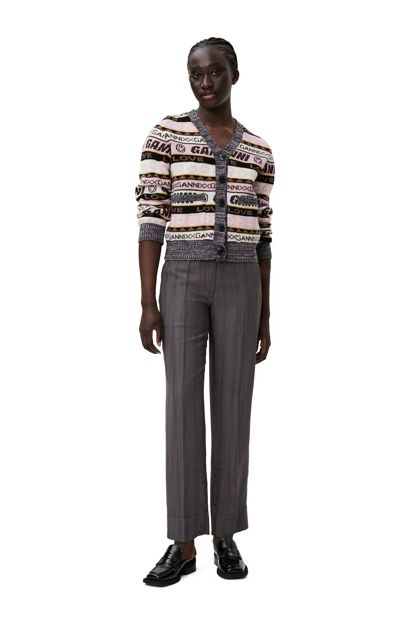 Multifarget Graphic Cardigan - Image 5