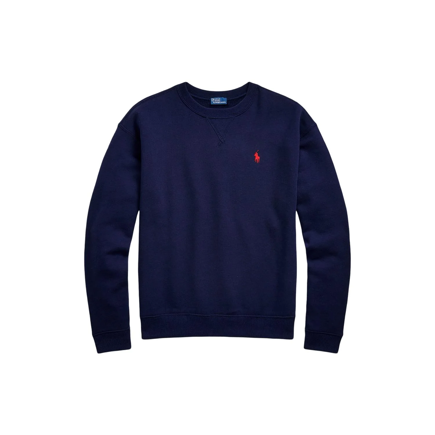 Navy Fleece Crewneck pullover
