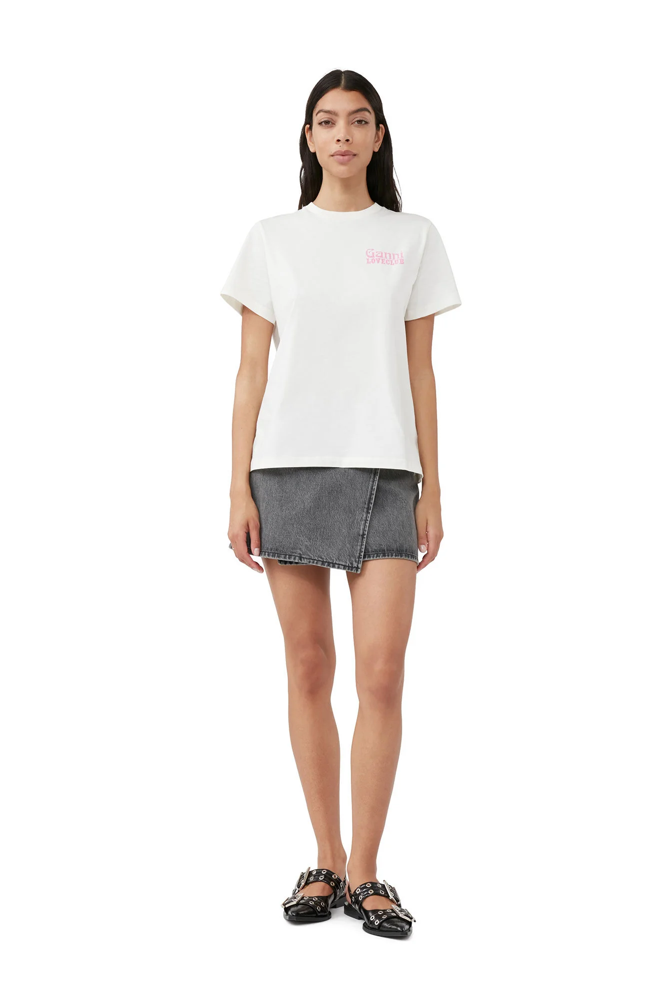 Offwhite Basic Jersey Loveclub Relaxed T-shirt - Image 3