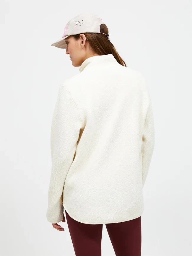 Offwhite W Pile Zip Jacket - Image 3