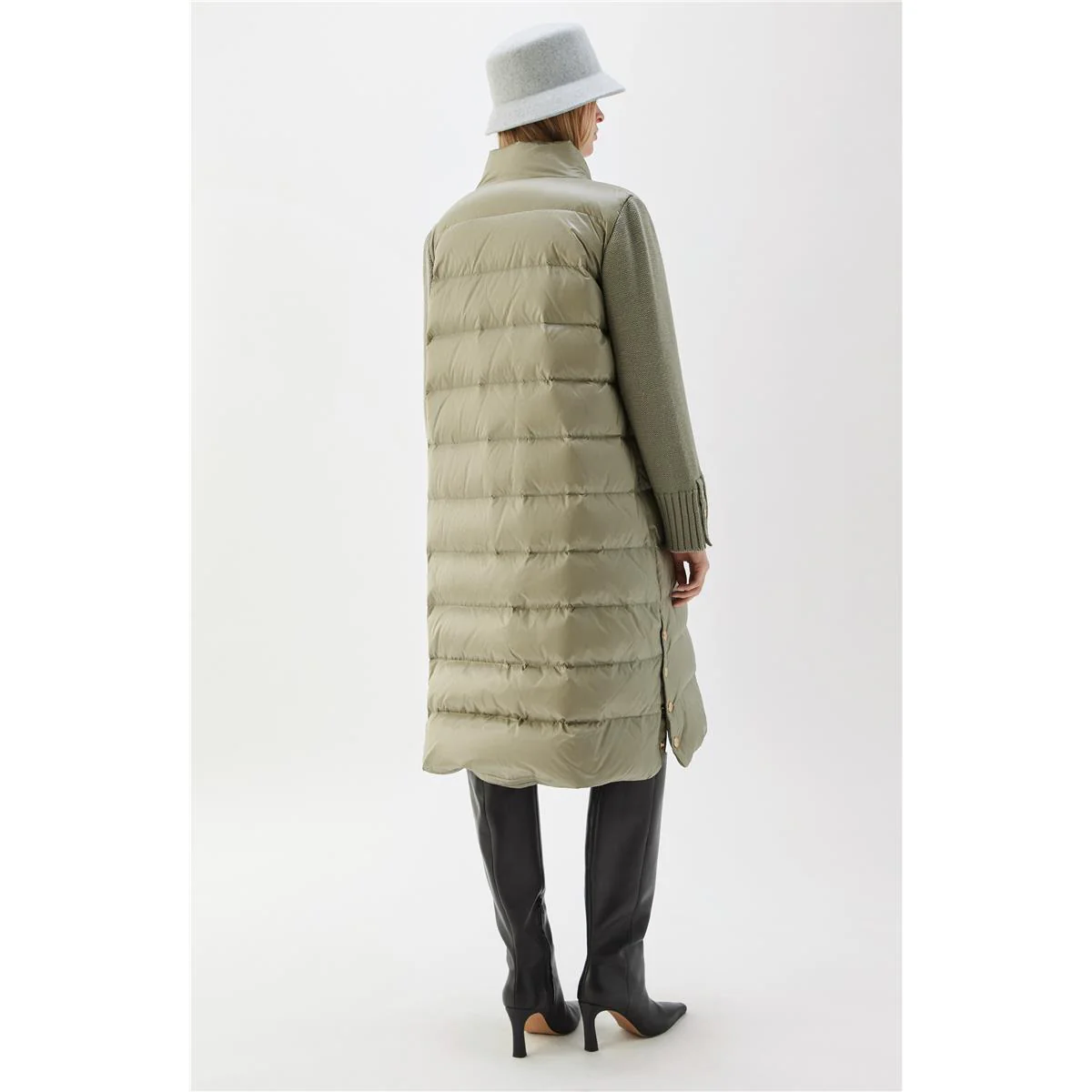 Olive Celia Down Coat - Image 3