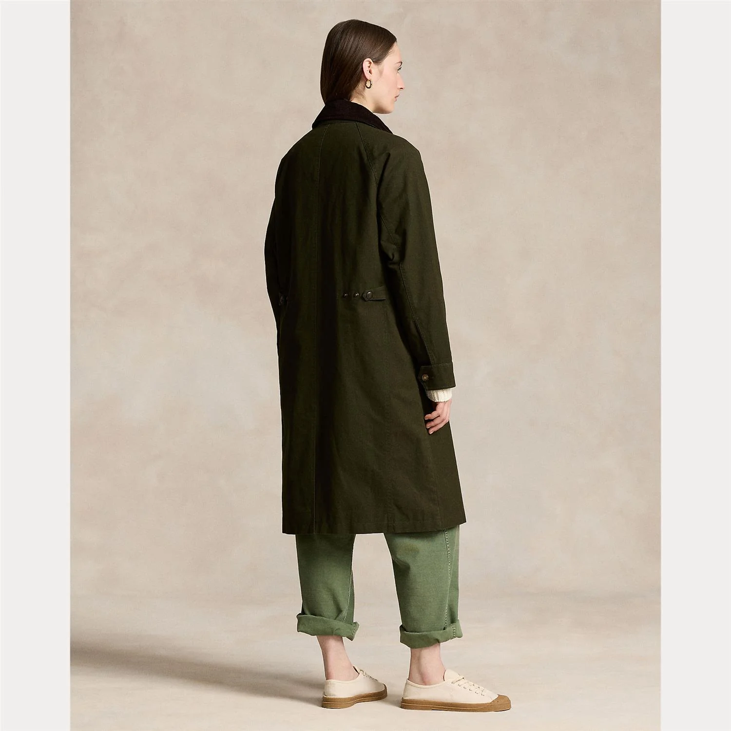 Olive Cotto Utility Jcket - Image 5
