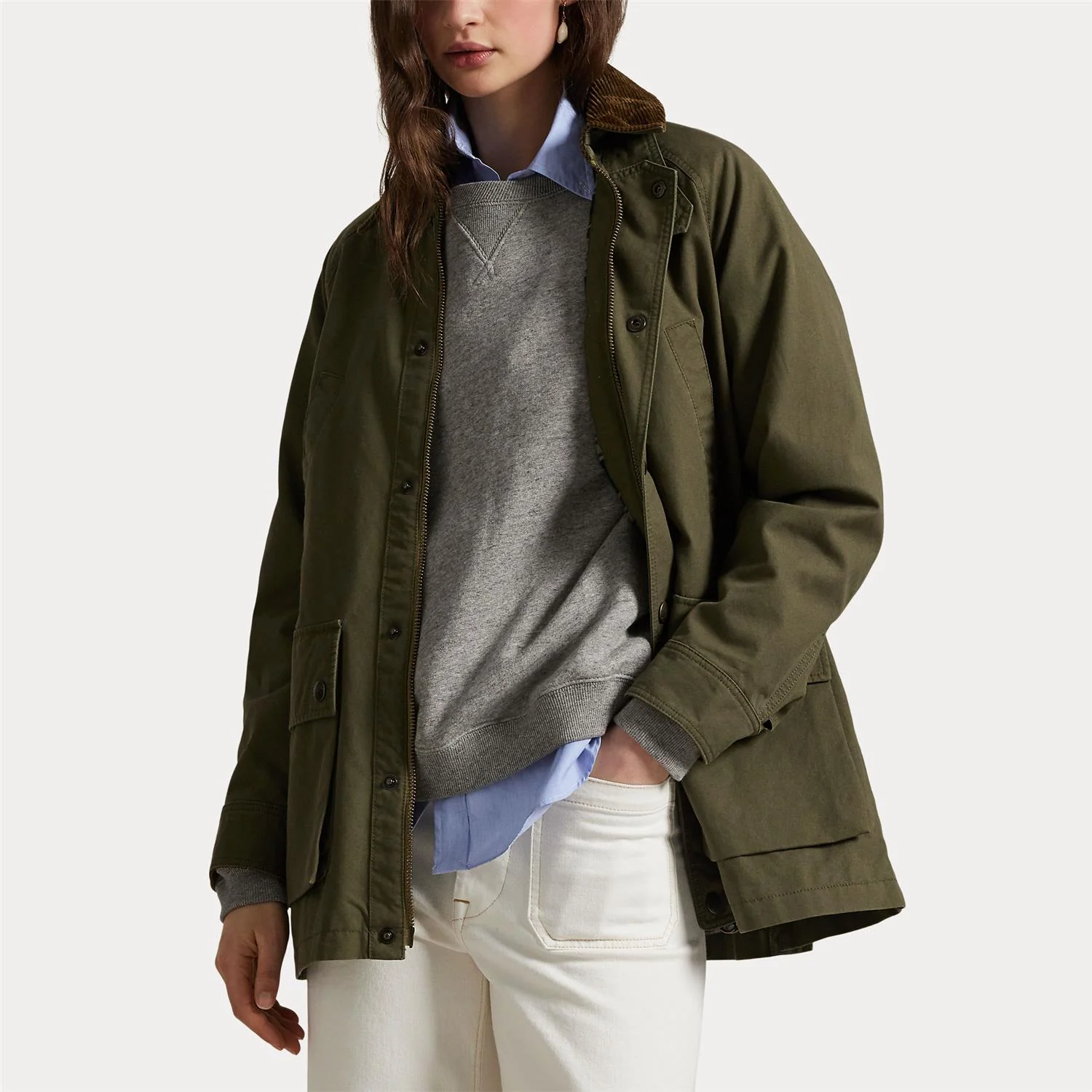Oliven Field Woven Jacket - Image 2