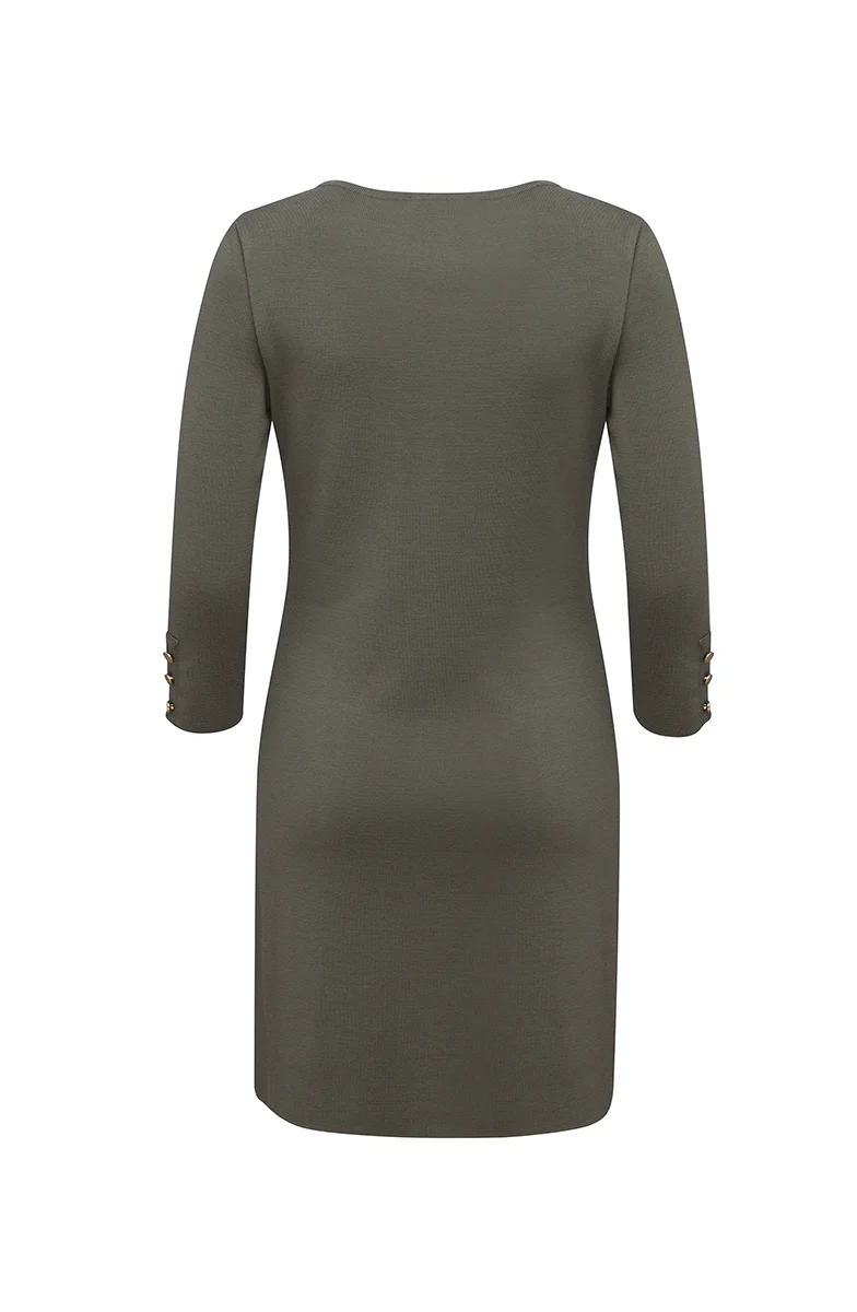 Olivengrønn Carmen dress - Image 2