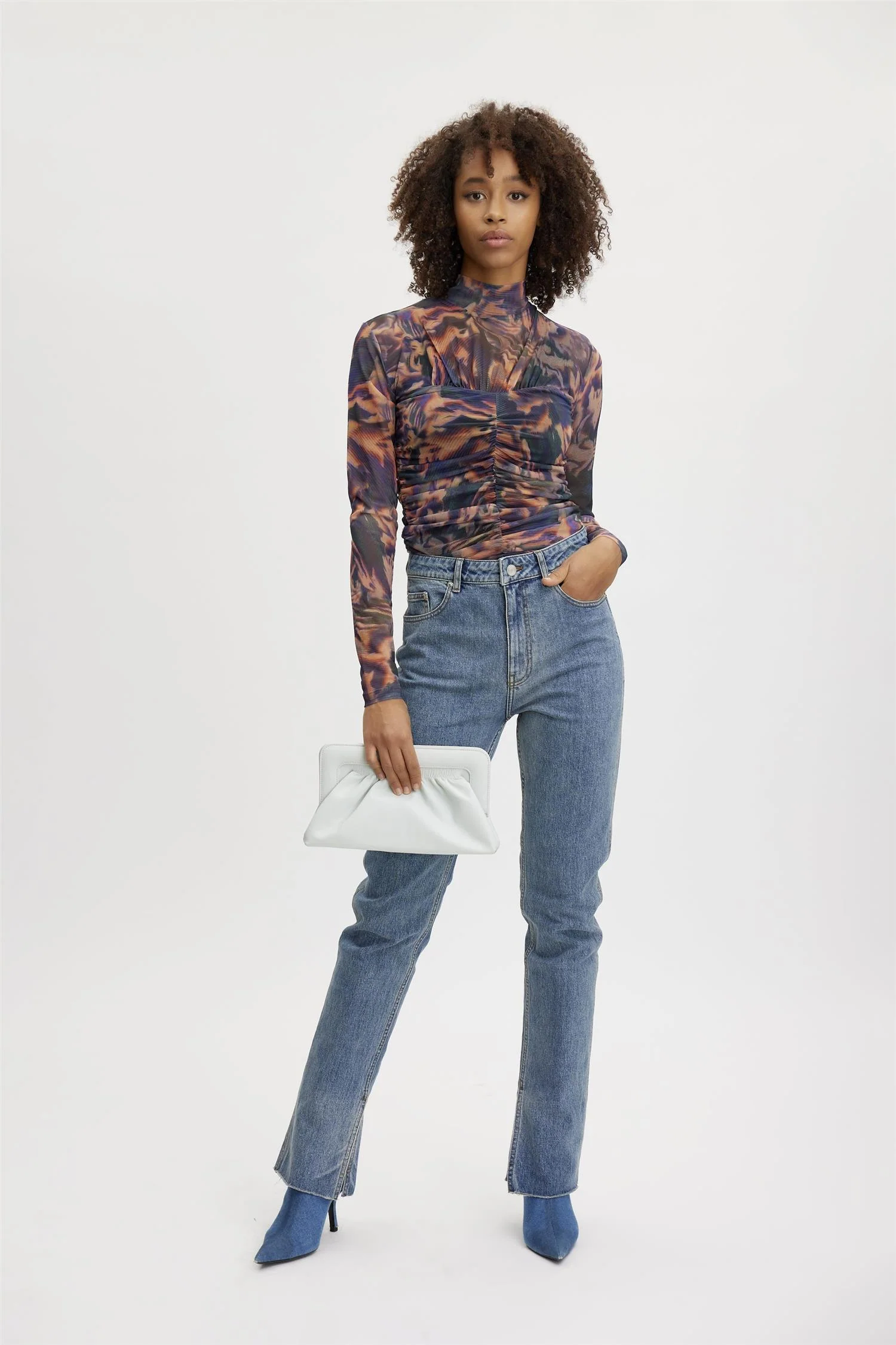 Orange Flame EwaGZ P blouse - Image 3