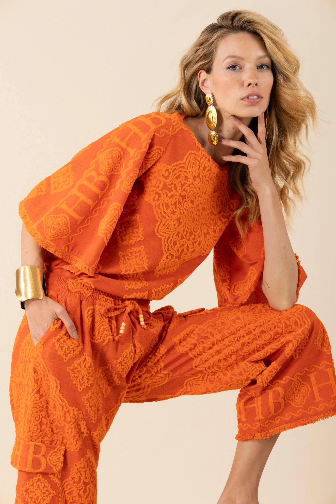 Orange Leyla Top - Image 4