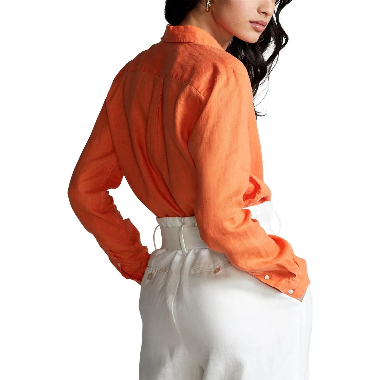 Orange Relaxed Long sleeve shirt - Image 5