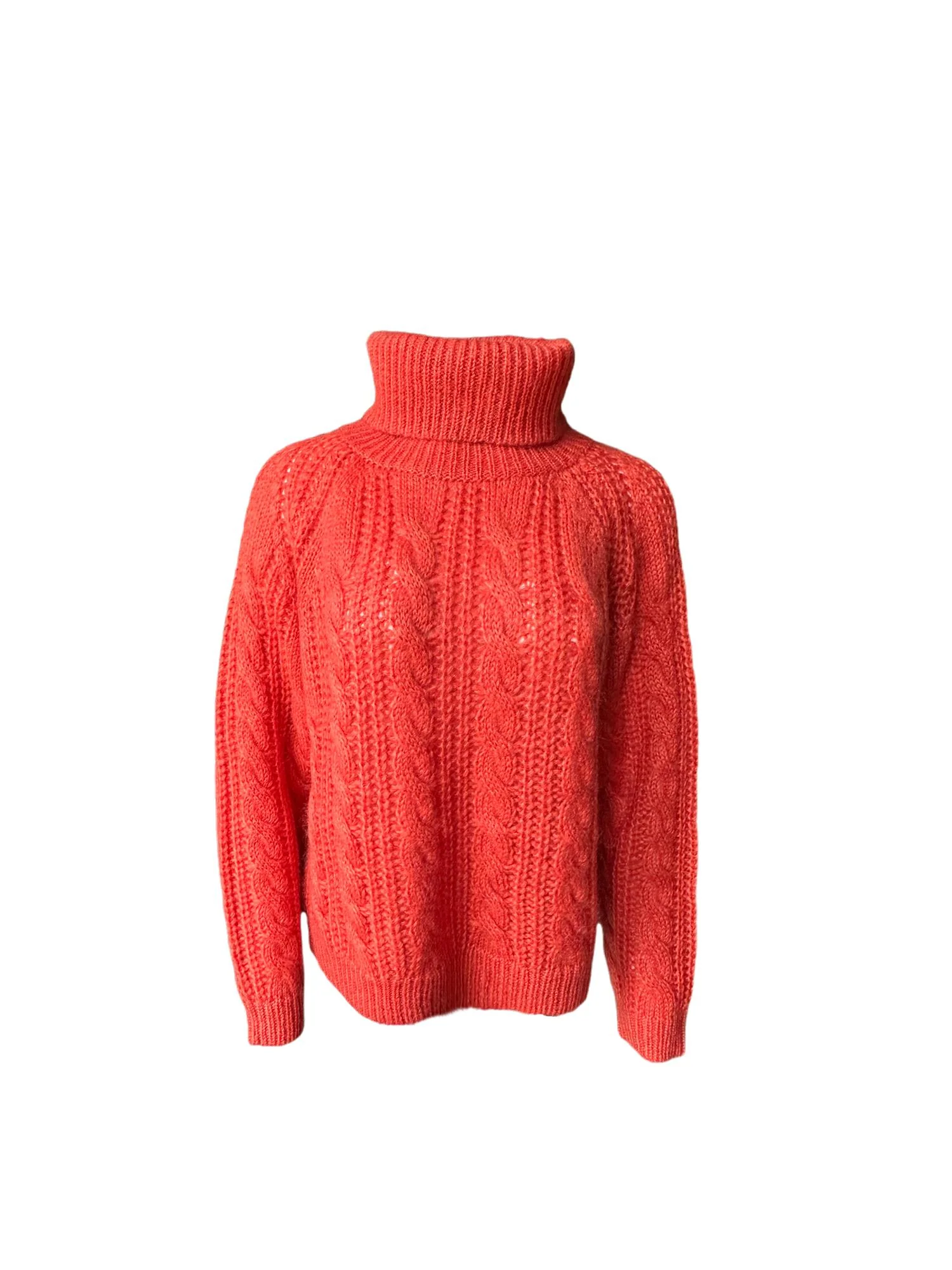 Orange Selma Pullover