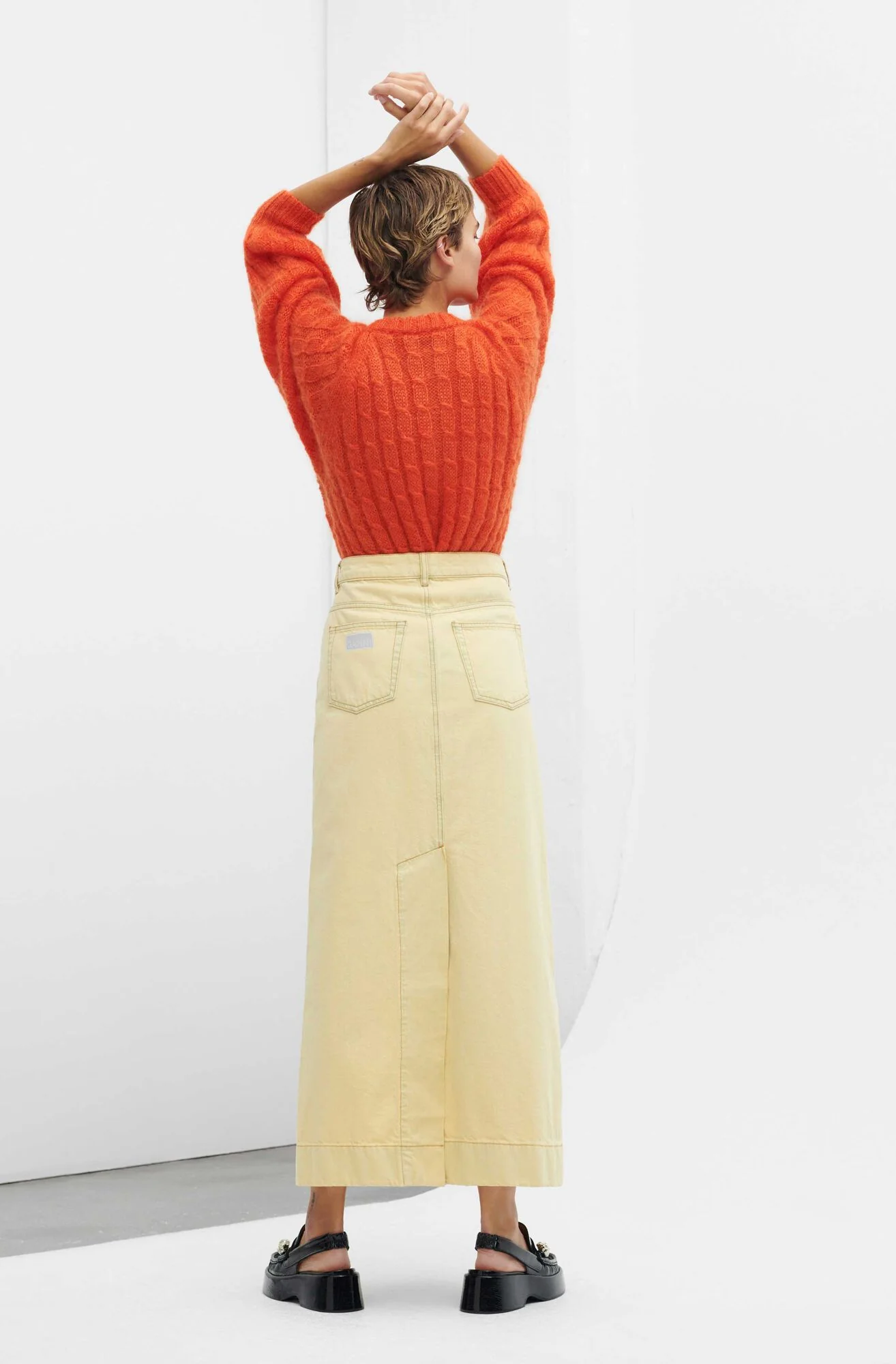 Orangedotcom Mohair Cable Genser - Image 4