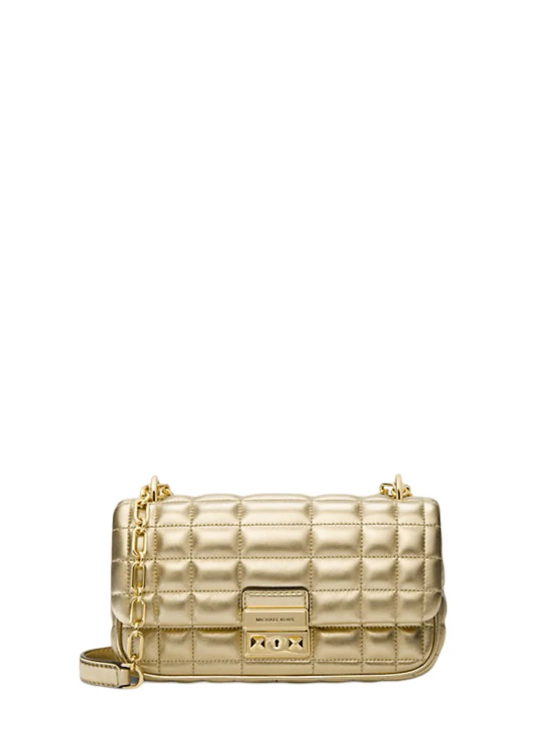 Pale Gold Tribeca small chain shoulder bagLDR